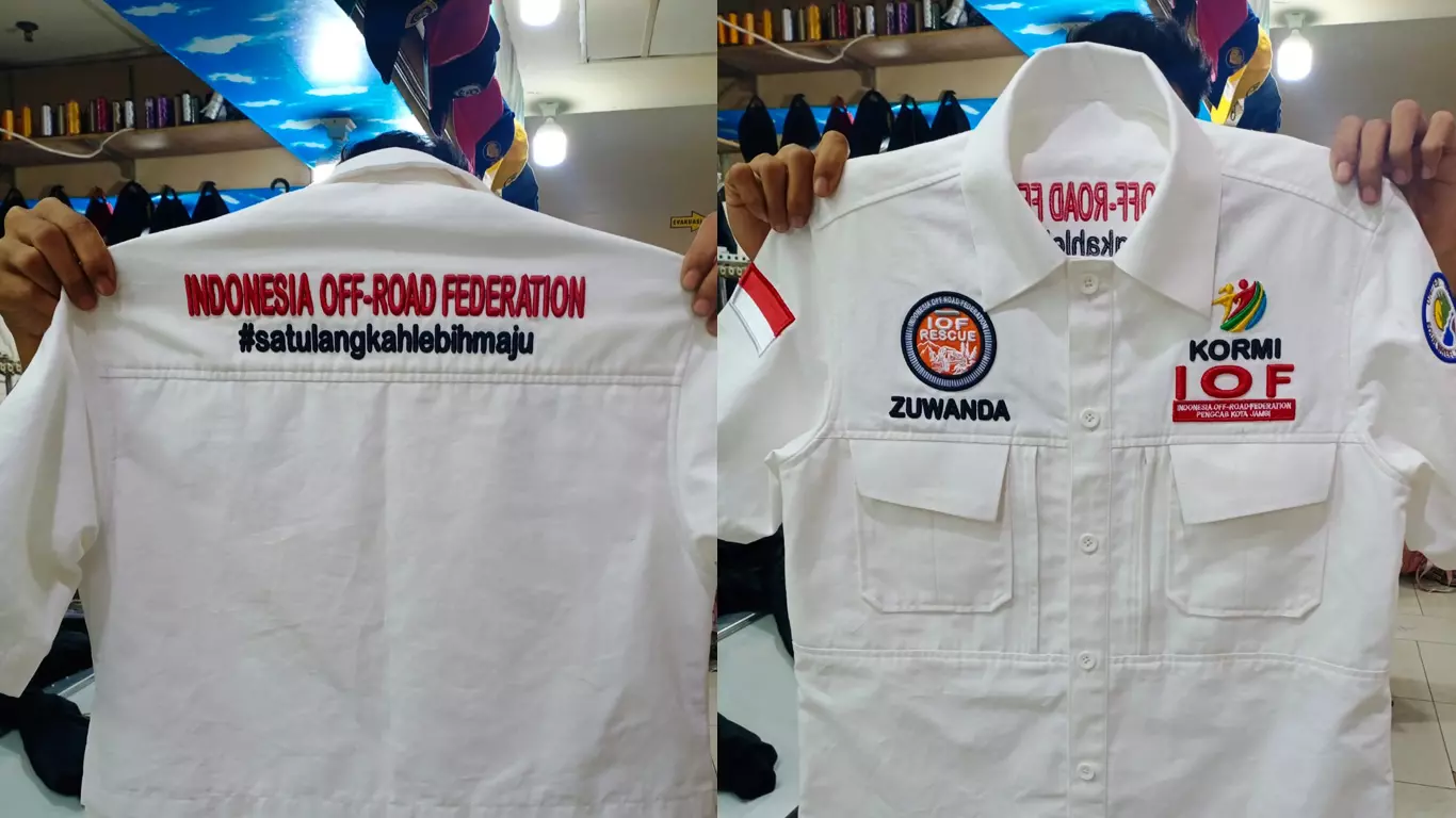 bordir baju terdekat