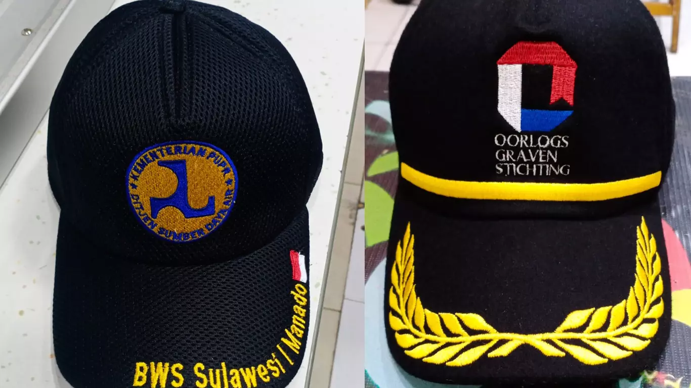 jasa bordir topi